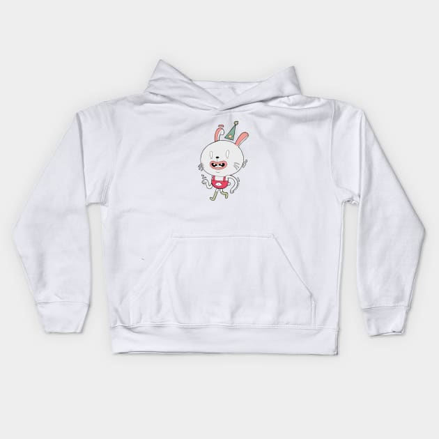 Oniric Bunny Kids Hoodie by Rabbit’s Hollow